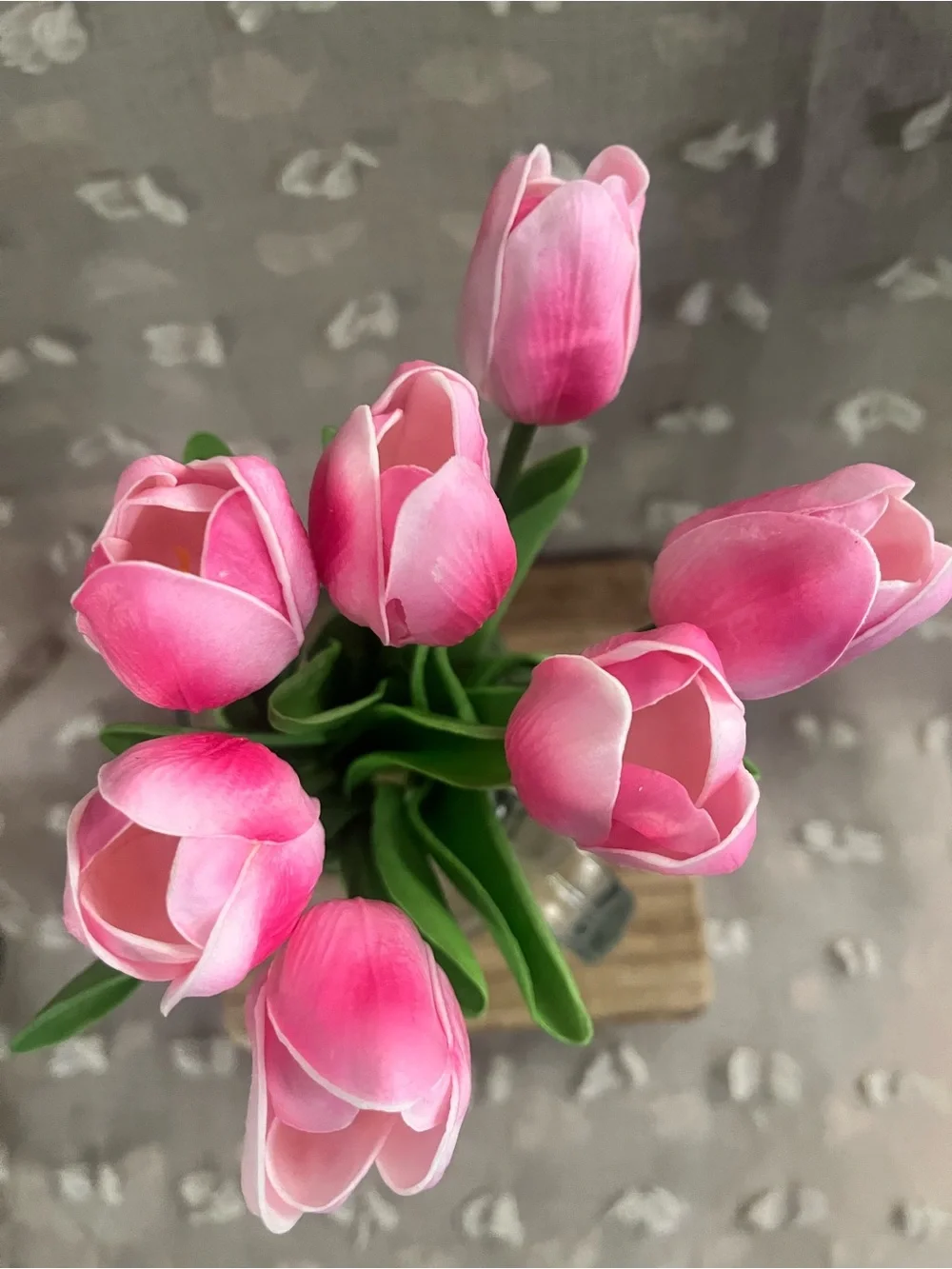 Pink Tulip Bouquet Home Accent - Unbranded